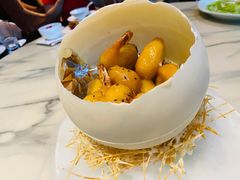 珊汁沙律大虾-柒园·三十年创意杭帮菜(龙湖滨江天街店)
