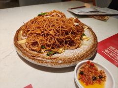 香港鲜虾葱油炒面-叹茶靓点·粤式餐厅·全天茶市(石井万民广场店)