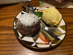 巧克力熔岩蛋糕-斯比特花园西餐厅(大丸百货店)