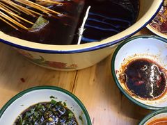 -拈签一笑黄牛肉辣卤串串