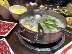 牛骨浓汤锅底-大吉利·潮汕鲜牛肉火锅(万峰路店)
