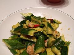 蚬子肉拌青瓜-百富源·海鲜辽菜(和平北大街店)