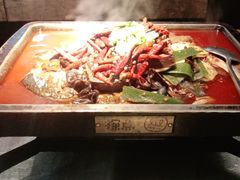 -探鱼·鲜青椒爽麻烤鱼(西南商都店)