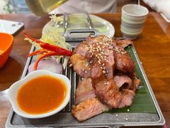 烤猪颈肉-荷花泰菜(东方新天地店)