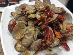 炒花甲-宝记烧烤·碳锅羊肉·羊蝎子火锅·夜食社(文体路创始店)