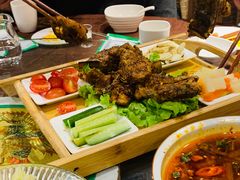 -老兰家传统烧烤炒菜泡馍(小南门店)