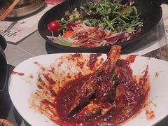 -草家酱蟹炭火烤肉店(珲春南路一店)
