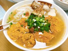 蟹黄膏拼带子河粉-荔林食店(西华路店)