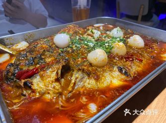中途还是会不断帮你续汤「鱼酷活鱼烤鱼(南京东路悦荟店)」