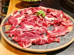 鲜切牛肉-王婆乔鲜鱼自助火锅(蜀汉路店)