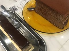 黑巧克力千层蛋糕-Awfully Chocolate(来福士广场店)