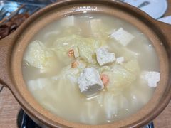 砂锅白菜豆腐-直隶安家牛肉罩饼(新石店)