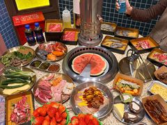 -姜胖胖首尔自助烤肉·蒸汽海鲜大排档(国瑞中心店)