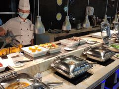 自助取餐区-万达文华酒店·美食汇自助餐厅