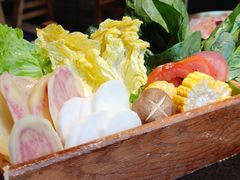 蔬菜拼盘-潘小辣鲜肉老火锅