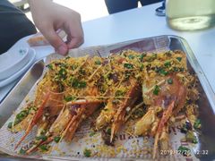椒盐罗氏大虾-琼大师东方烤乳猪(亚特兰蒂斯店)