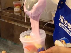 甜甜蓝莓元气水果杯-溪边姑娘·拉丝酸奶水果捞(春熙路店)