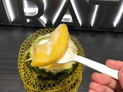柚柚巴斯克芝士蛋糕-喜茶(上海兴业太古汇店)