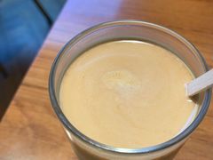 红豆沙拿铁-Line 咖啡(石厦花园店)