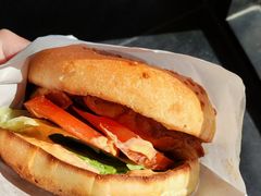 香辣鸡腿堡-必胜客(安盛购物广场金州店)