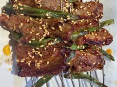 蒜苔羊排-老味烧烤(总店)