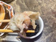 韭菜虾仁蒸饺-日进一片海.生腌海鲜火锅.宵夜烧烤(三里屯总店)
