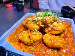 铁板鱼香茄盒-醉小酒馆·川菜·江湖菜·重庆菜(观音桥旗舰店)