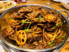 主打的干锅鸭头-安诚居干锅鸭头(八角店)
