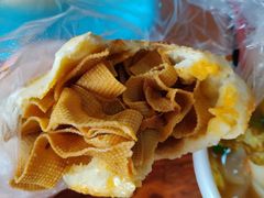 烧饼夹卤豆皮-关记·河南烩面·大盘鸡