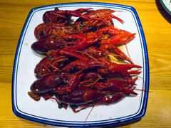 花雕醉龙虾-丁记盐蘸牛肉·新杭菜(河东路店)