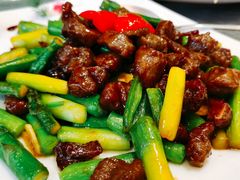 芦笋牛肉粒-聚福宝合苑食府(南头镇店)