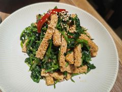 菠菜拌面筋-贯贯吉·清真餐厅(浙江中路店)