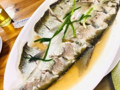 清蒸白水鱼-长廊饭店(锦溪古镇店)