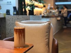 红豆沙拿铁-Line 咖啡(石厦花园店)