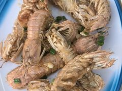 椒盐濑尿虾-红月湾海鲜饭店•沙滩海景(双月湾店)