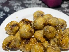 拔丝枣泥-农家院牛子炒鸡(济宁市人防办宿舍店)