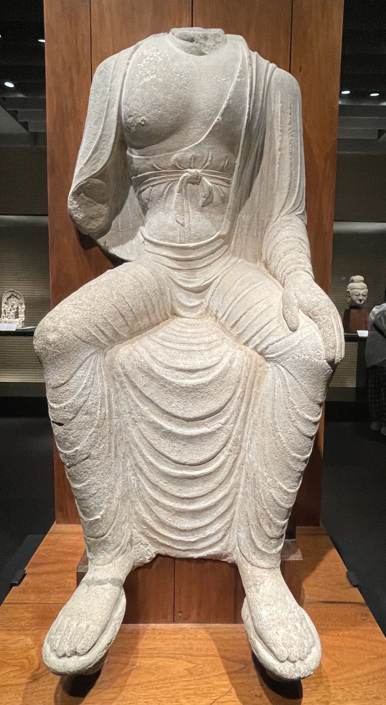 来东京国立博物馆看山西天龙山石窟佛像