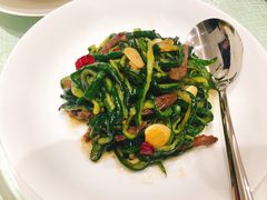 牛肉丝炒黄瓜柳-南山鲜虾面·活鲜小馆·海味大连菜(南山总店)