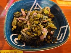 雪菜肉丝-老上海·金牌黄鱼馄饨面(田子坊店)