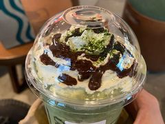 抹茶可可碎星冰乐-星巴克(杭州下沙福雷德店)