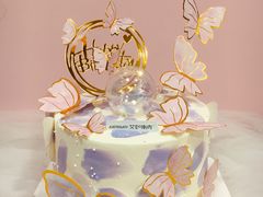 蝴蝶飞飞动物奶油蛋糕-艾加柒克蛋糕茶歇甜品台(春熙路店)