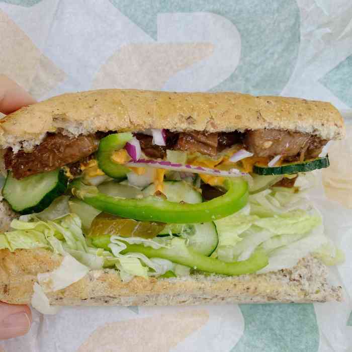 打分 好久没吃赛百味了!