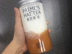 招牌泰椰奶花-素匠泰茶(三里屯SOHO工体奶茶店)