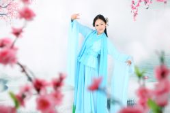 -后宫·古装汉服京剧儿童亲子全家福摄影