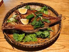 香茅草烤鱼-缘生态云南菜·野生菌庭院餐厅(华侨城店)