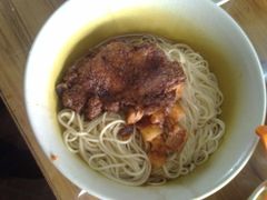 辣肉拌面加大排-崔记拉面馆(航北店)