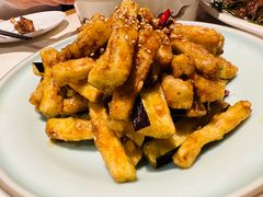 口味茄子-聚友斋(陶瓷琉璃馆水晶街店)
