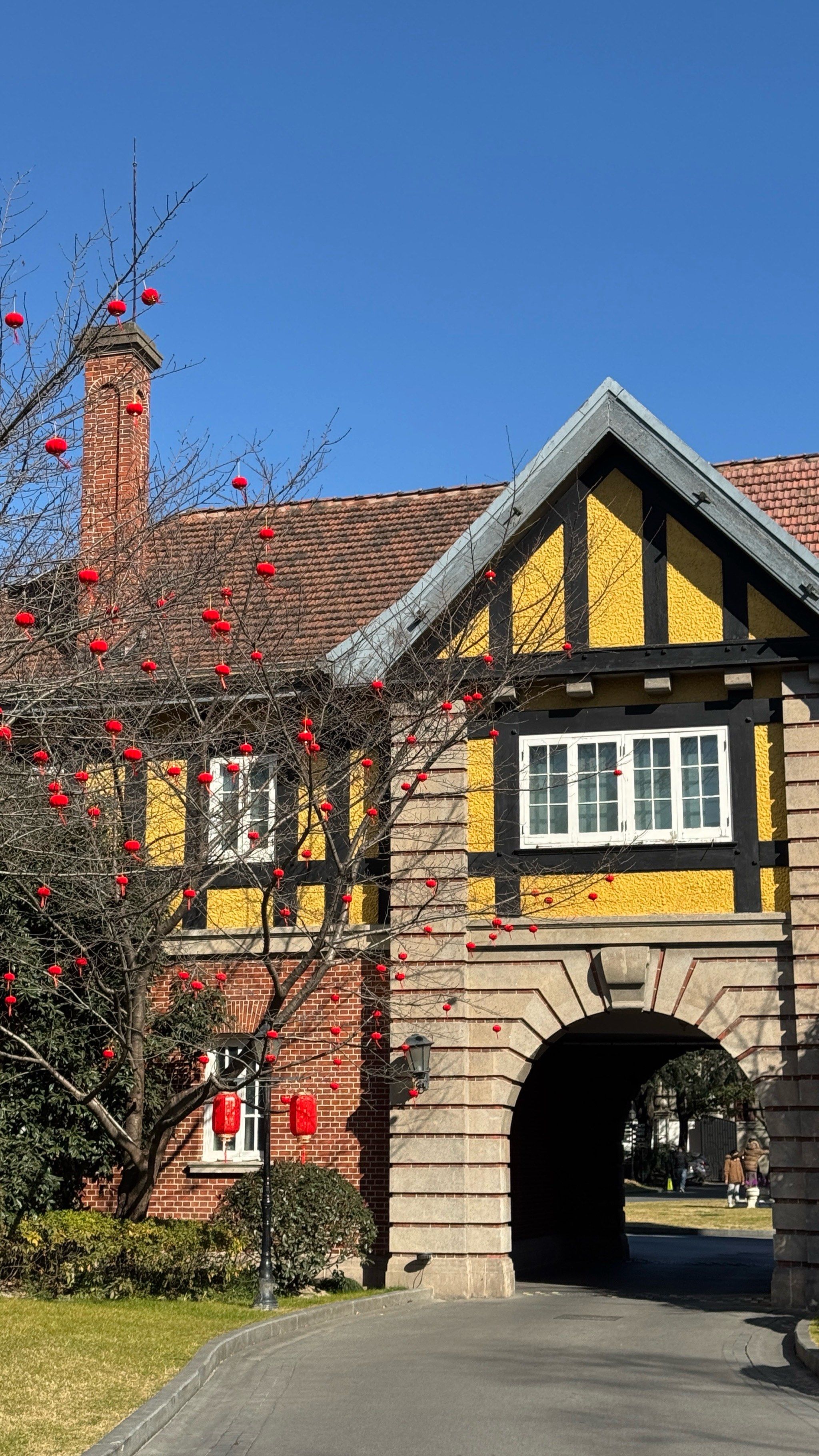 瑞金宾馆的冬日之景