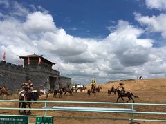 -亿利库布其七星湖沙漠生态旅游区