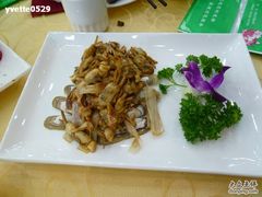 葱姜炒毛鲜-海岛渔村大酒店(云霄路店)